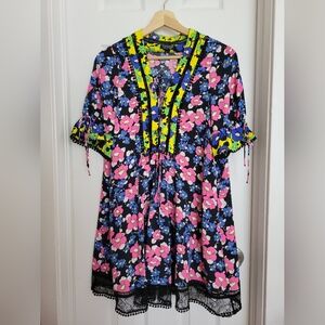 Topshop Floral Dress